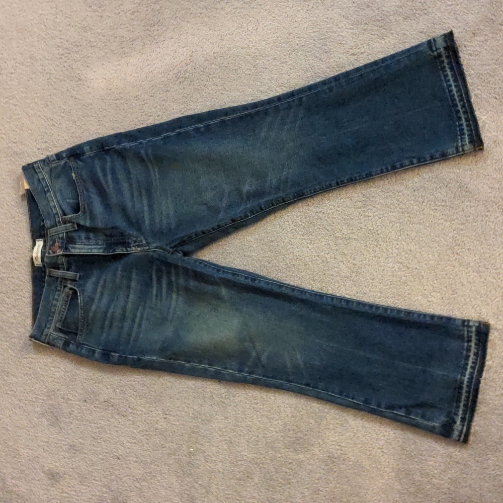 LAST CHANCE. Tags still on, Madewell size 27 Retro Crop Bootcut jeans
